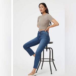 Mavi Viola Cropped Straight Jeans